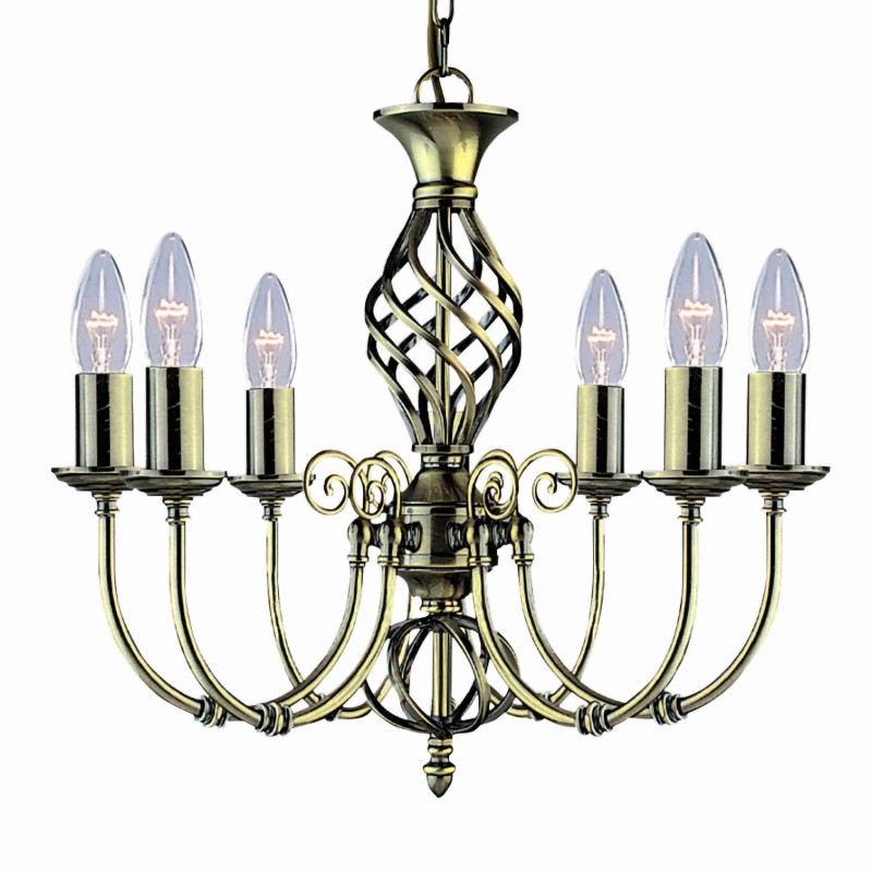 ZANZIBAR 6 Chandelier - 8396-6AB